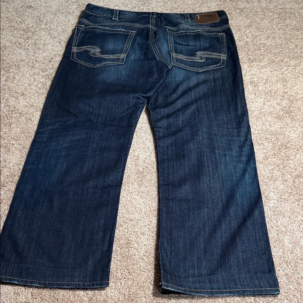 Silver Jeans Indigo Wash Straight Leg Denim#069 - Picture 2 of 14